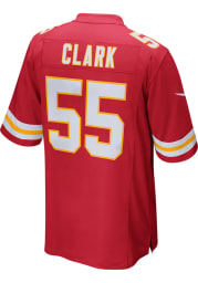 Frank Clark Nike Kansas City Chiefs Red Home Game Football Jersey