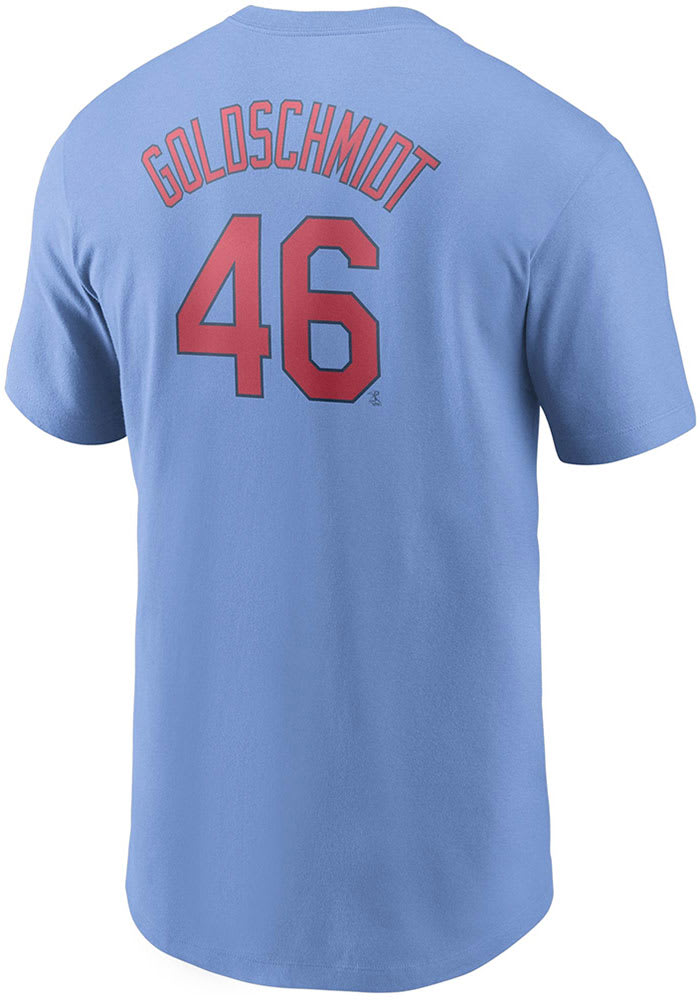 Paul Goldschmidt St Louis Cardinals Navy Blue Name And Number
