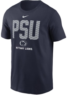 Penn State Nittany Lions Navy Blue Nike Big Name Seasonal Short Sleeve T Shirt