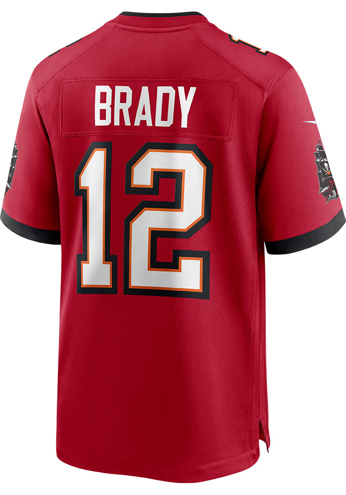 Tom Brady Tampa Bay Buccaneers Nike Game Jersey - Red