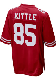 George Kittle Nike San Francisco 49ers Red Home Game Football Jersey