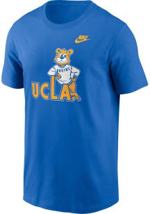 UCLA Bruins Blue Nike Football Helmet Short Sleeve T Shirt