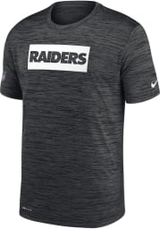 Nike Las Vegas Raiders Black Legend Velocity Short Sleeve T Shirt
