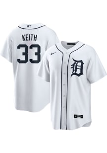Colt Keith Detroit Tigers Mens Replica Home Jersey - White