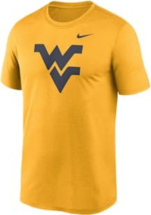 Nike West Virginia Mountaineers Gold Primary Logo Performance Short Sleeve T Shirt