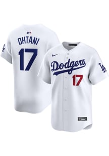 Shohei Ohtani Nike Los Angeles Dodgers Mens White Home Limited Baseball Jersey