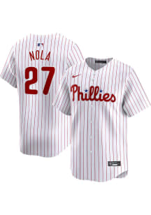 Aaron Nola Nike Philadelphia Phillies Mens White Home Limited Baseball Jersey