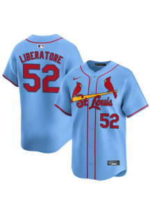 Matthew Liberatore Nike St Louis Cardinals Mens Light Blue Alt 2024 Limited Baseball Jersey