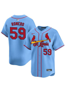JoJo Romero Nike St Louis Cardinals Mens Light Blue Alt 2024 Limited Baseball Jersey