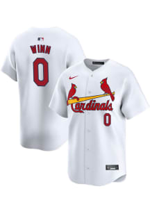 Masyn Winn Nike St Louis Cardinals Mens White Home Limited Baseball Jersey