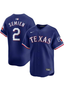 Marcus Semien Nike Texas Rangers Mens Blue Alt Limited Baseball Jersey