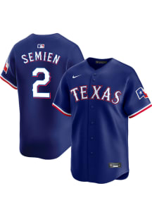 Marcus Semien Nike Texas Rangers Mens Blue Alt Limited Baseball Jersey