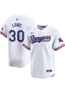 Nathaniel Lowe Nike Texas Rangers Mens White Home Limited Baseball Jersey