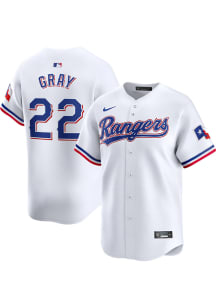 Jon Gray Nike Texas Rangers Mens White Home Limited Baseball Jersey