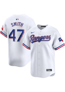 Josh Smith Nike Texas Rangers Mens White Home Limited Baseball Jersey