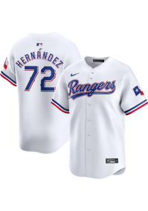 Jonathan Hernandez Nike Texas Rangers Mens White Home Limited Baseball Jersey