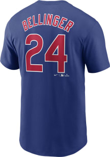 Cody Bellinger Chicago Cubs Blue Alt Fuse Short Sleeve Player T Shirt