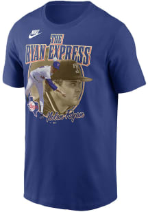 Nolan Ryan Texas Rangers Blue Ryan Express Short Sleeve Player T Shirt