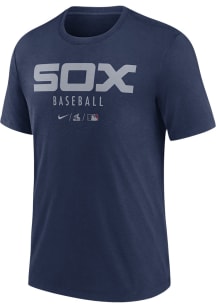 Nike Chicago White Sox Navy Blue Early Work Short Sleeve Fashion T Shirt