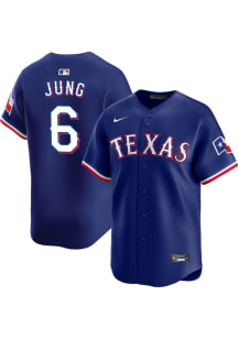 Josh Jung Texas Rangers Mens Replica Alt Jersey - Blue