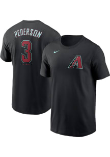 Joc Pederson Arizona Diamondbacks Black Alt Short Sleeve Player T Shirt