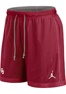 Nike Oklahoma Sooners Mens Crimson Basketball Player Shorts