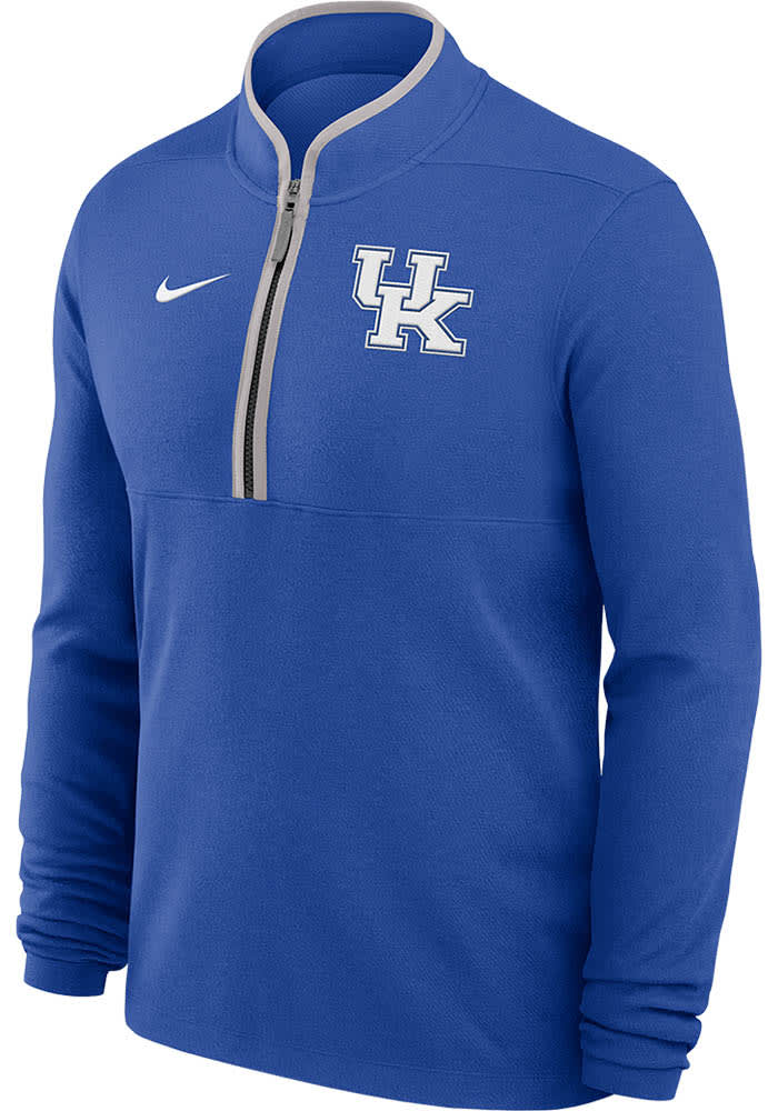 Nike Kentucky Wildcats Mens Victory Long Sleeve Qtr Zip Pullover