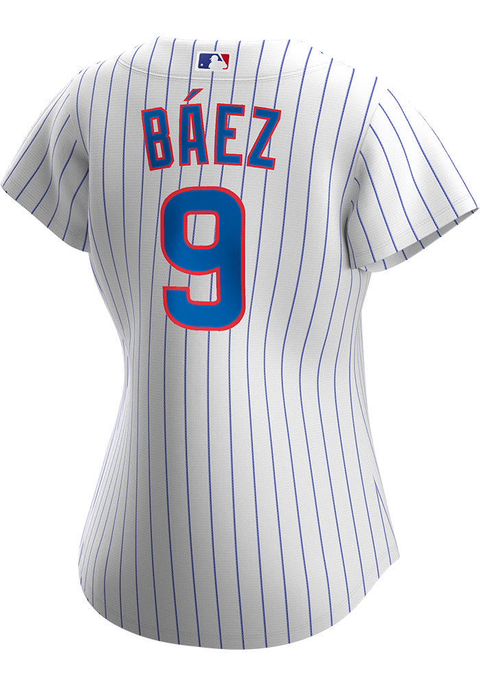Javier Baez Chicago Cubs Womens Replica 2020 Home Jersey - White