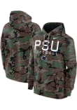 Nike Penn State Nittany Lions Mens Green Military Appreciation Fleece Long Sleeve Hoodie
