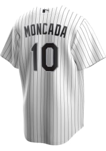 Yoan Moncada Chicago White Sox Mens Replica Home Jersey - White