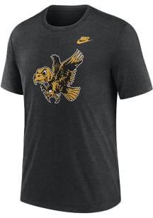 Nike Iowa Hawkeyes Black Essentials Legacy Triblend Short Sleeve Fashion T Shirt