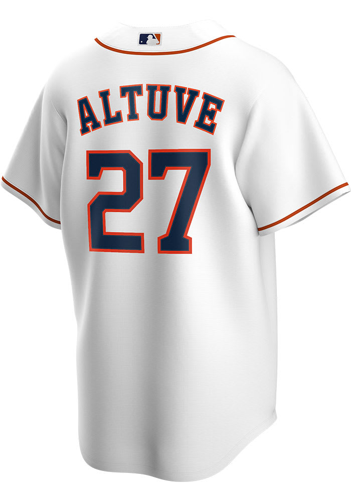 Jose Altuve Houston Astros Mens Replica 2020 Home Jersey - White