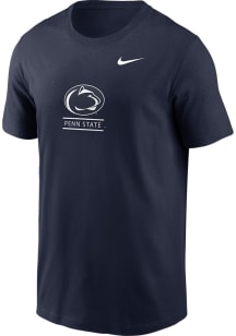 Penn State Nittany Lions Navy Blue Nike Modern Tradition Front Back Short Sleeve T Shirt