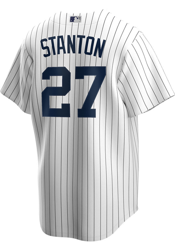 Giancarlo Stanton New York Yankees Mens Replica 2020 Home Jersey - White