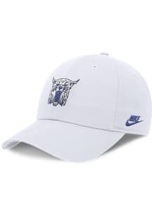 Nike Kentucky Wildcats Dri-Fit Club Unstructured Swoosh Adjustable Hat - White