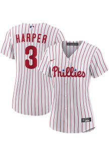 Bryce Harper Philadelphia Phillies Womens Replica Home Jersey - White
