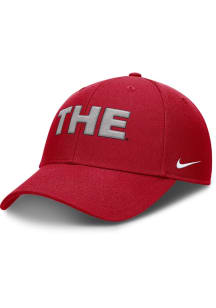 Nike Ohio State Buckeyes Rise Structured Adjustable Hat - Red