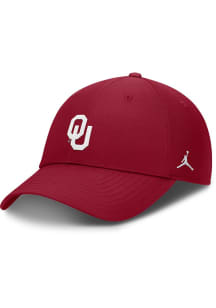 Nike Oklahoma Sooners Dri-Fit Club Structured Adjustable Hat - Cardinal