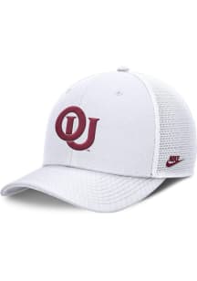 Nike Oklahoma Sooners Rise Structured Trucker Adjustable Hat - Cardinal