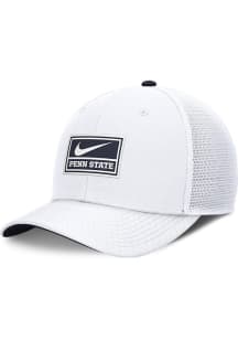 Nike Penn State Nittany Lions Structured Trucker Adjustable Hat - White