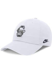 Nike White Penn State Nittany Lions Dri-Fit Club Unstructured Swoosh Adjustable Hat