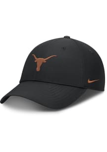 Nike Texas Longhorns Dri Fit Club Structured Cap Adjustable Hat - Black