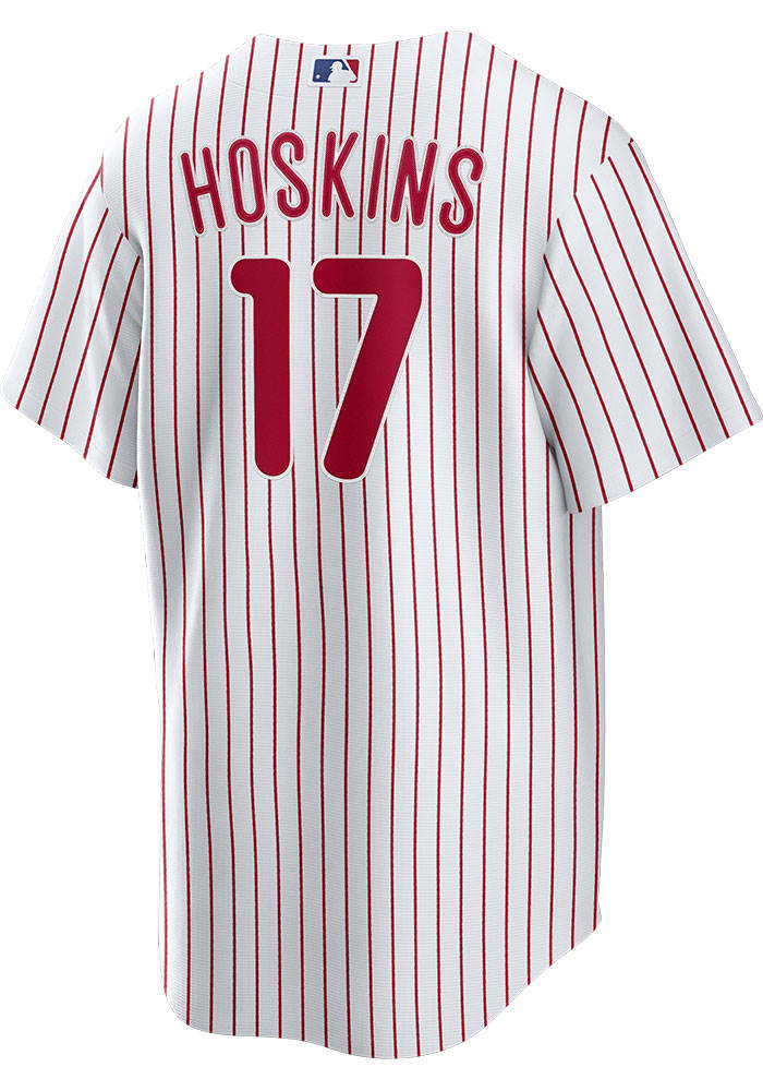 Rhys Hoskins Philadelphia Phillies Home Replica Player Name Jersey