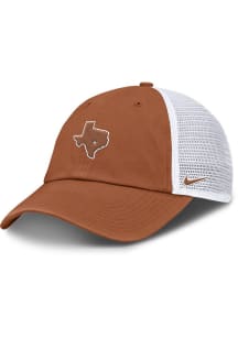 Nike Texas Longhorns Nike Club Unstructured Mesh Trucker Adjustable Hat - Burnt Orange