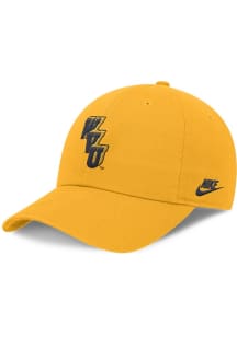Nike West Virginia Mountaineers Nike Dri-Fit Club Unstructured Swoosh Cap Adjustable Hat - Gold