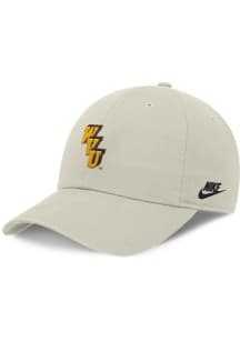 Nike West Virginia Mountaineers Nike Dri-Fit Club Unstructured Swoosh Cap Adjustable Hat - Tan