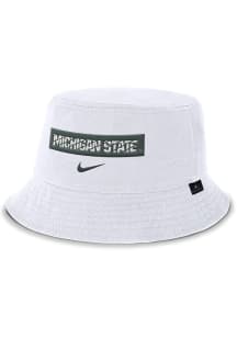 Michigan State Spartans Nike Apex Bucket Hat Mens Bucket Hat - White