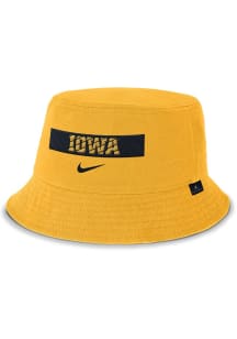 Iowa Hawkeyes Nike Apex Bucket Hat Mens Bucket Hat - Black