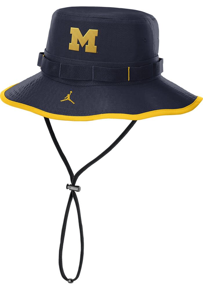 Nike Michigan Wolverines BLUE Apex Boonie Bucket Hat Bucket Hat