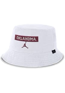 Nike Oklahoma Sooners White Apex Bucket Hat Mens Bucket Hat